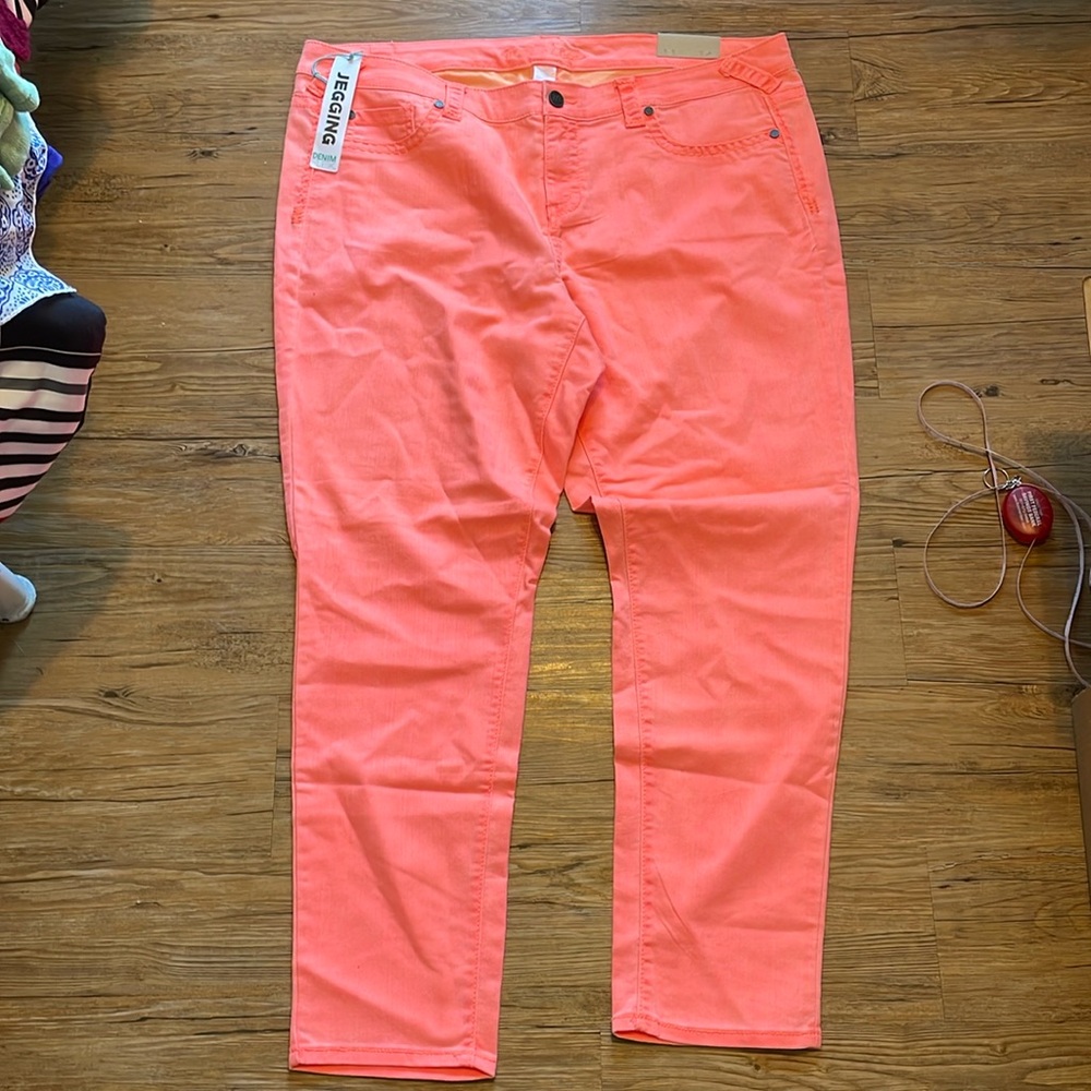 NWT Maurices denim flex jeggings